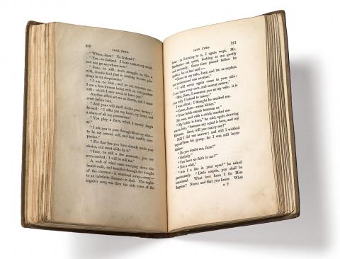 pages 210-211 of the 1847 first edition of Jane Eyre