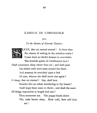 Fourteenth page of first edition printing.