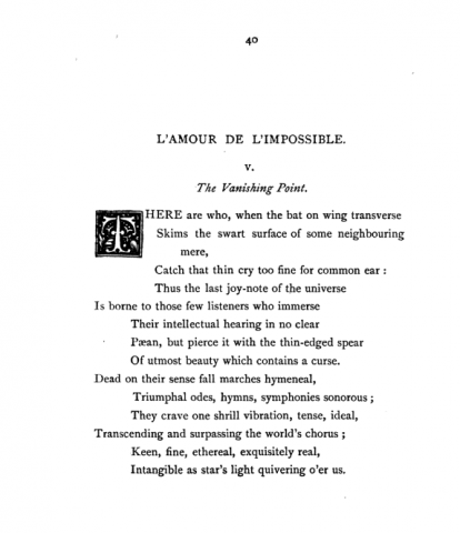 Fifth page of first edition printing.